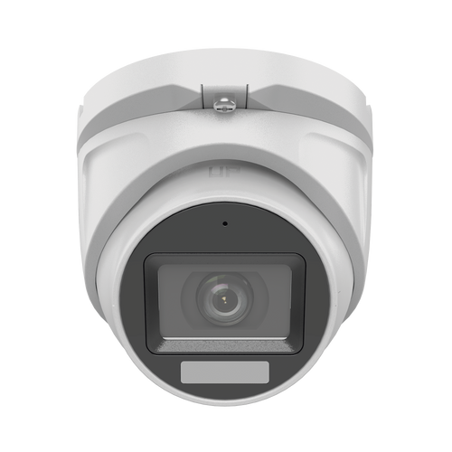 Cámara Turret Metal Full HD 2MP | Luz Híbrida Inteligente y Audio